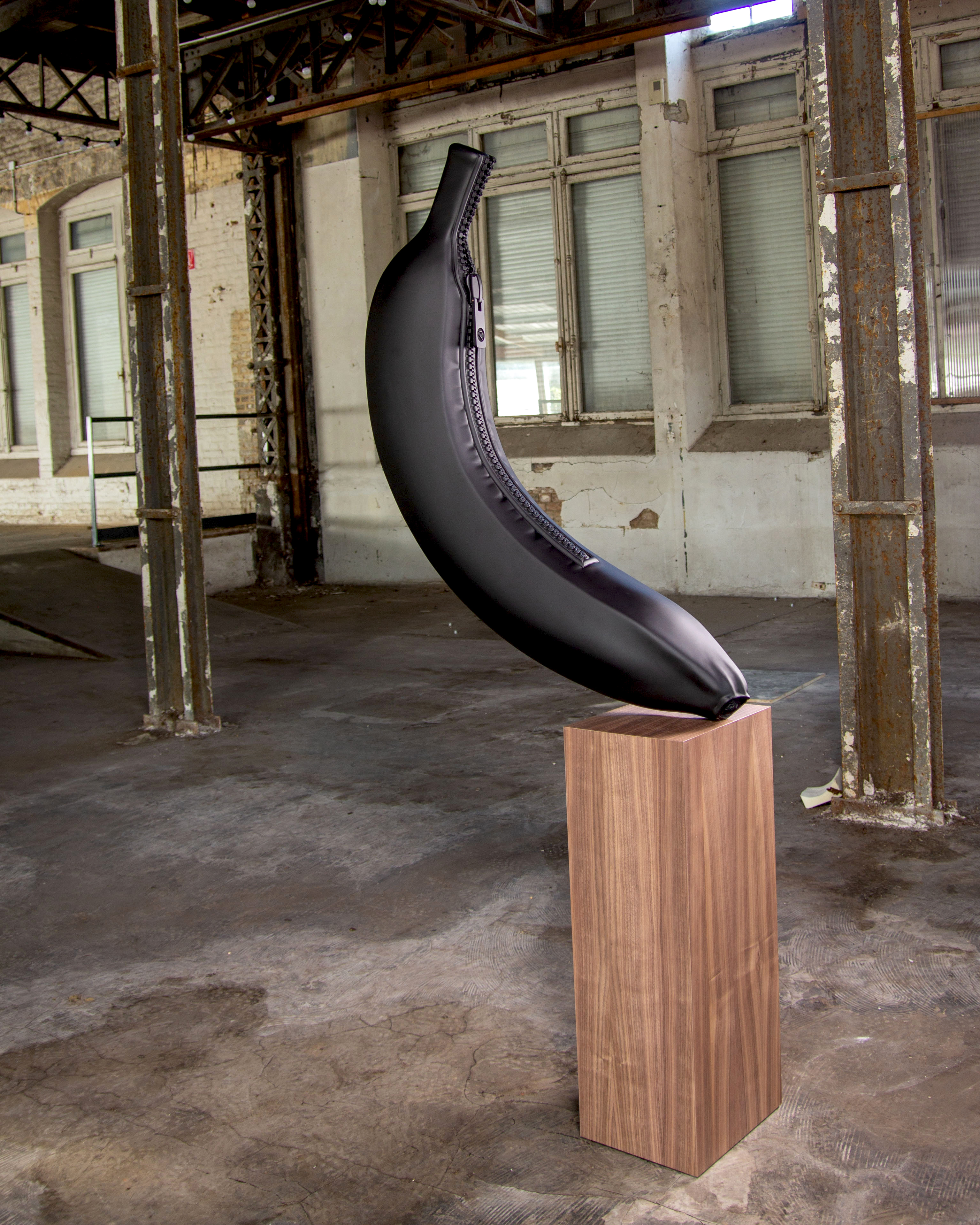 sculpture d'une banane